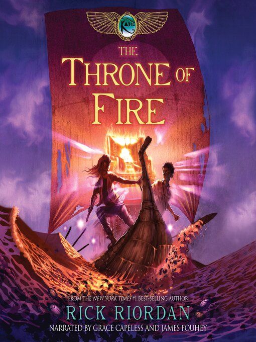 Title details for The Throne of Fire by Rick Riordan - Wait list